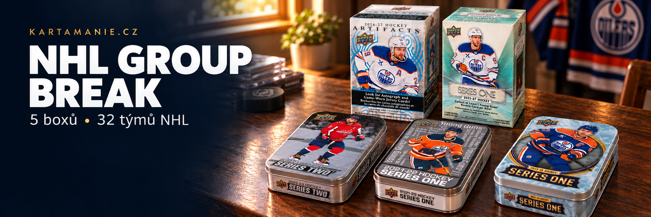NHL Group Break – vyber si svůj tým