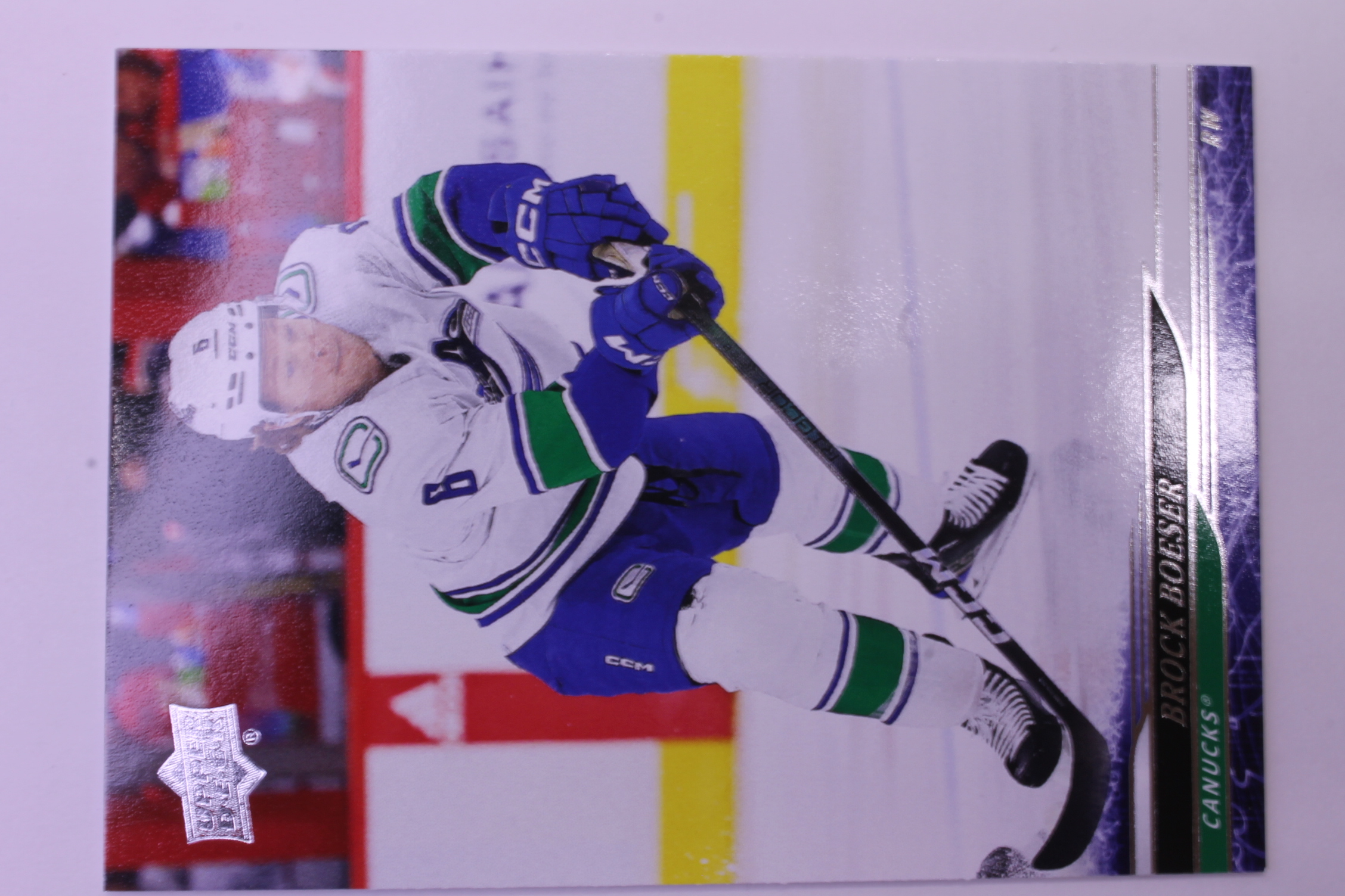 Sběratelská karta BROCK BOESER 2024-25 UD Series 2 Hockey