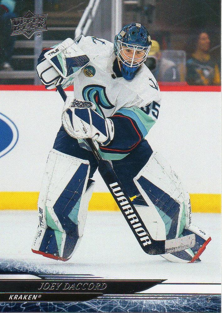 Sběratelská karta JOEY DACCORD 2024-25 UD Series 2 Hockey
