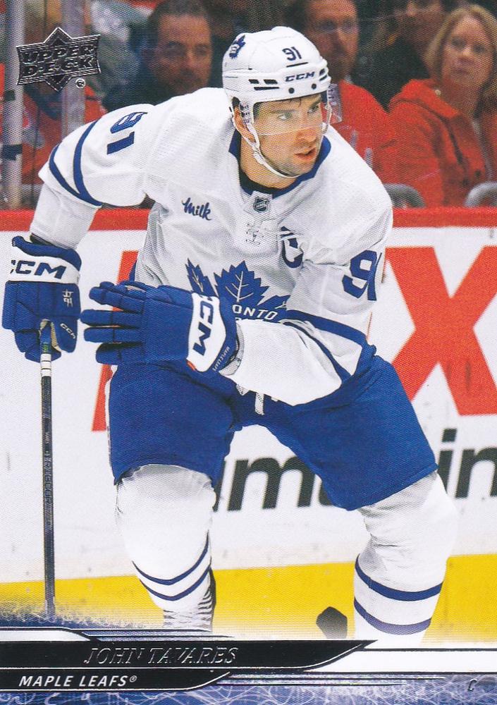 Sběratelská karta JOHN TAVARES 2024-25 UD Series 2 Hockey