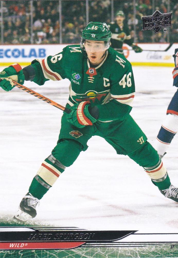 Sběratelská karta JARED SPURGEON 2024-25 UD Series 2 Hockey
