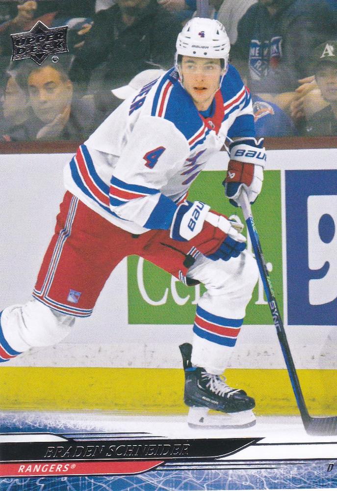 Sběratelská karta BRADEN SCHNEIDER 2024-25 UD Series 2 Hockey
