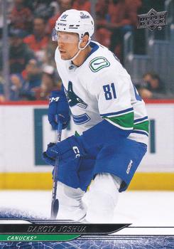 Sběratelská karta DAKOTA JOSHUA 2024-25 UD Series 2 Hockey