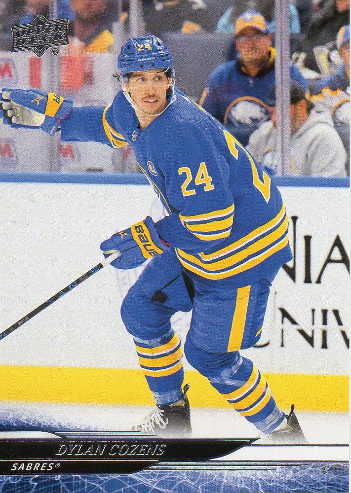 Sběratelská karta DYLAN COZENS 2024-25 UD Series 2 Hockey